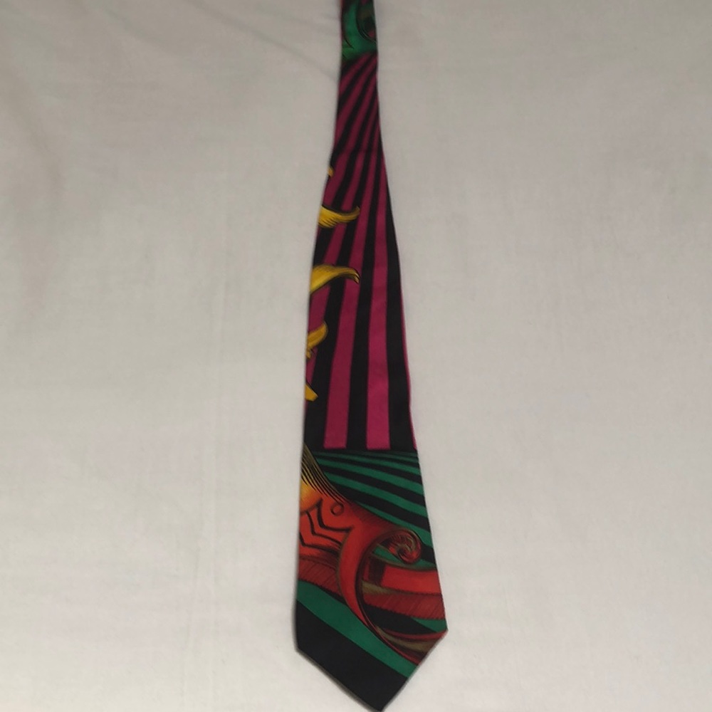 Gianni Versace silk ties.